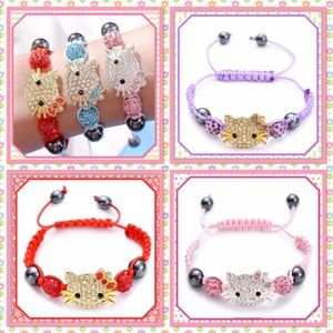 🎉New🎉Girls Hello Kitty Braided Bracelet🎉